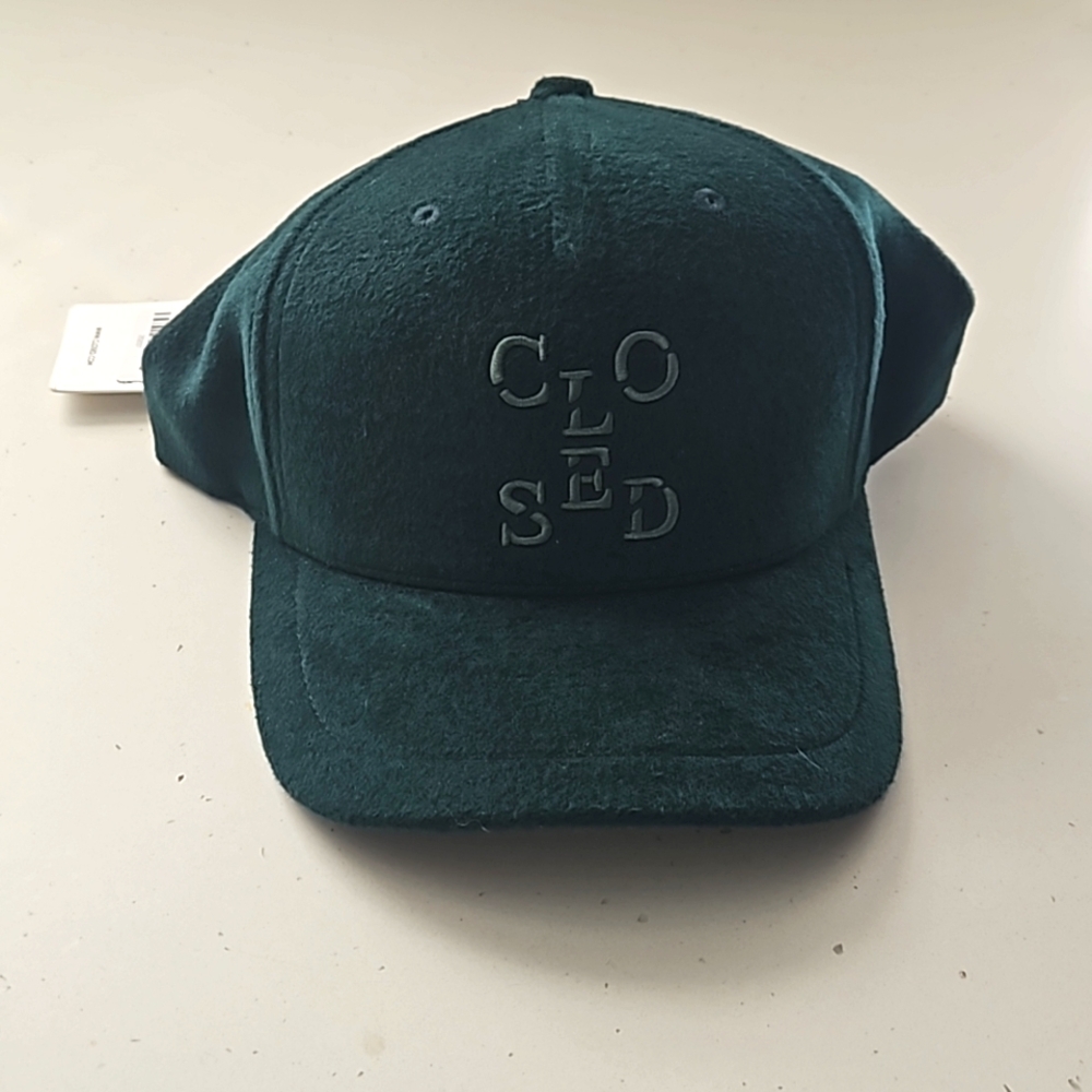 Forest green baseball hat